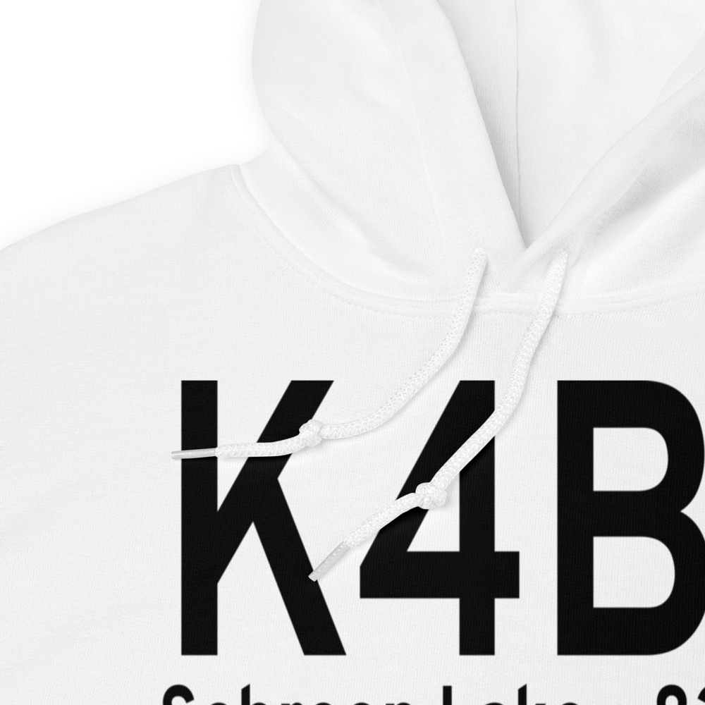 Schroon Lake Airport (K4B7) ICAO Hoodie Sweatshirt 