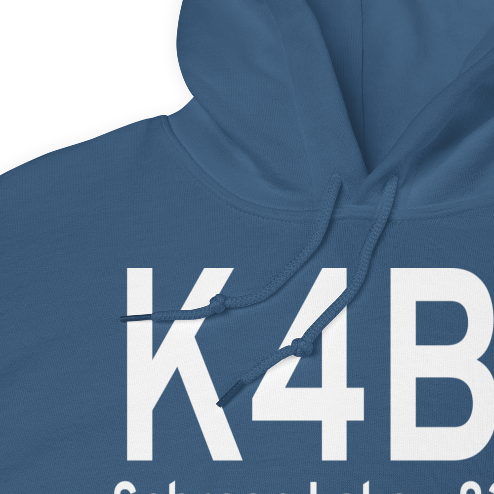 Schroon Lake Airport (K4B7) ICAO Hoodie Sweatshirt 