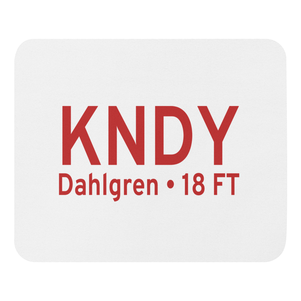 Dahlgren Naval Surface Warfare Center Airport (KNDY) ICAO  Mouse Pad 