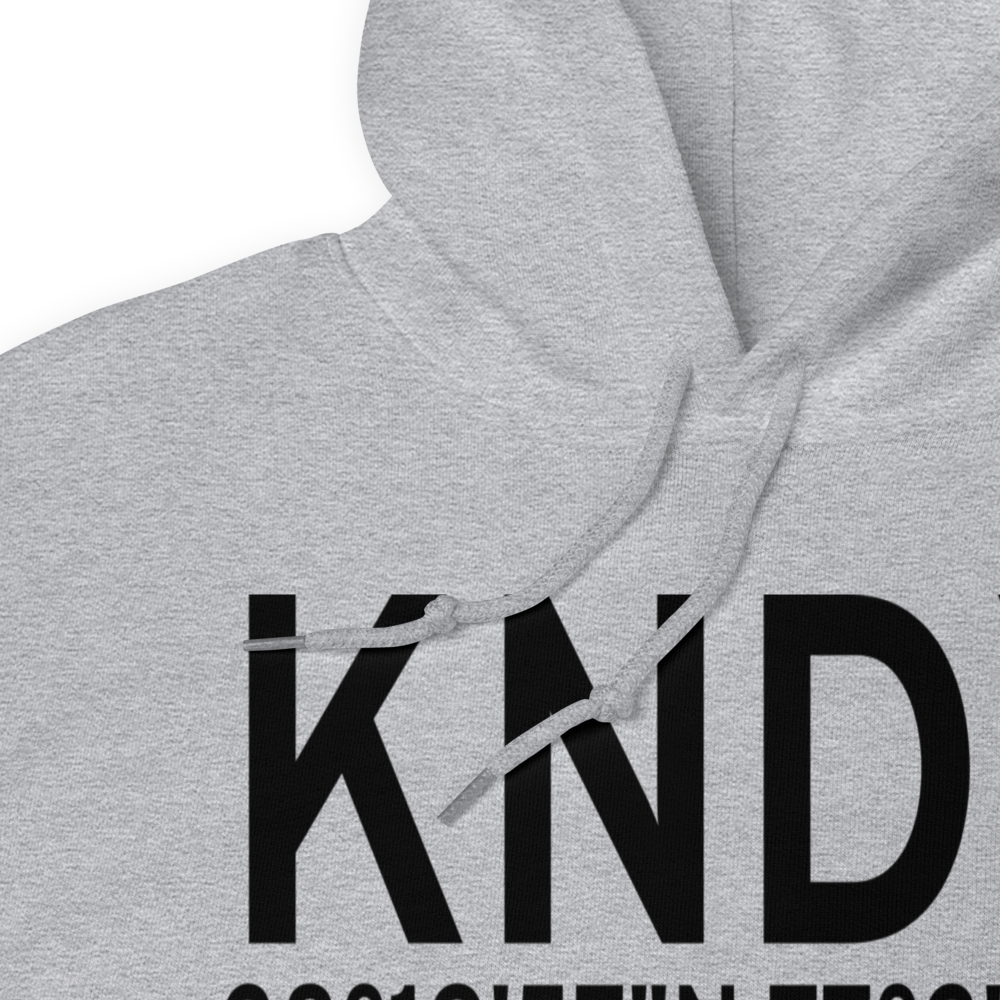 Dahlgren Naval Surface Warfare Center Airport (KNDY) ICAO Hoodie Sweatshirt 