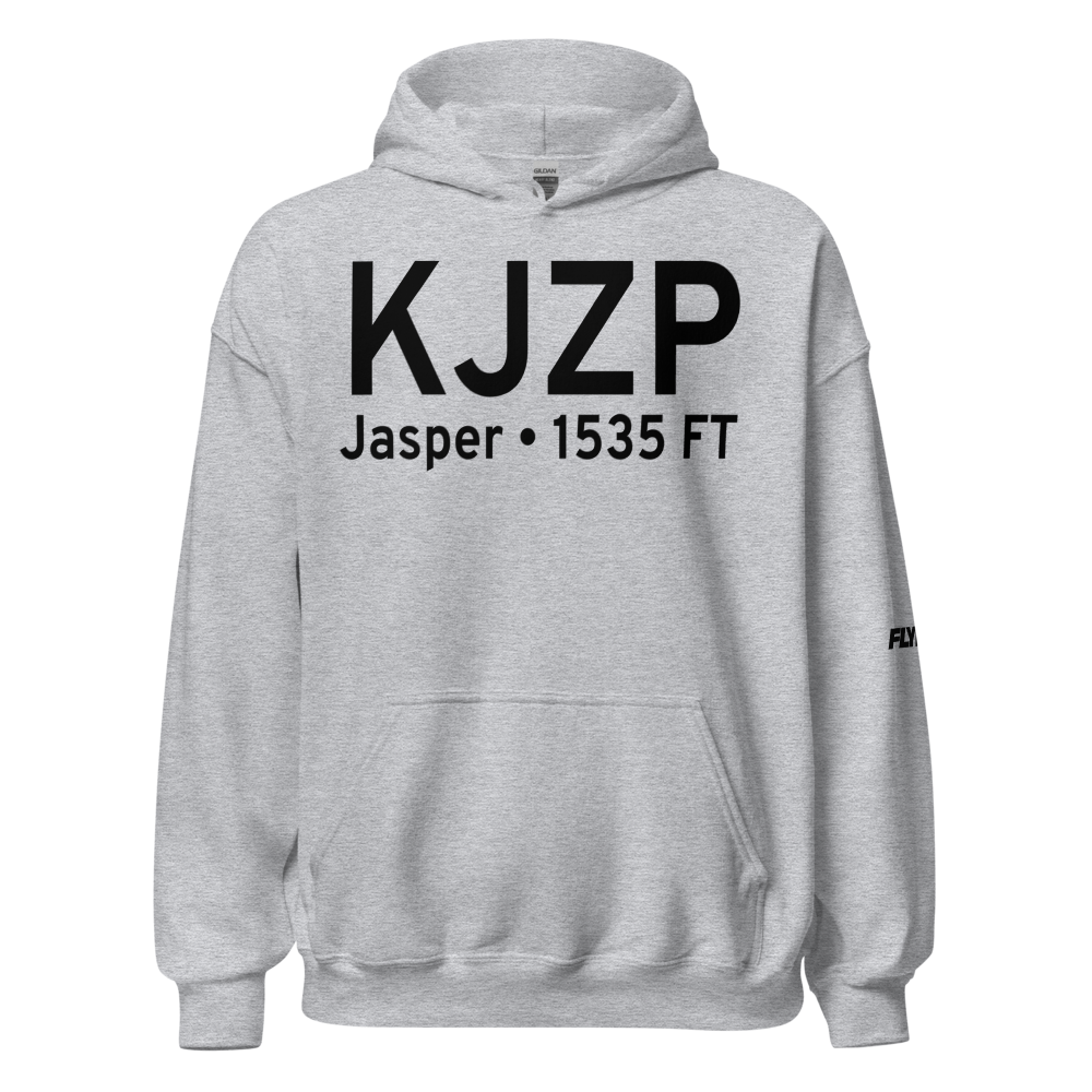 Pickens County Airport (KJZP) ICAO Hoodie Sweatshirt 