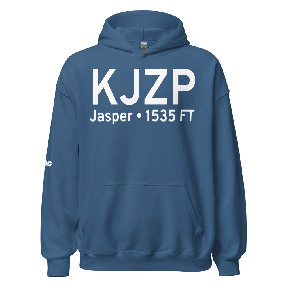 Pickens County Airport (KJZP) ICAO Hoodie Sweatshirt 
