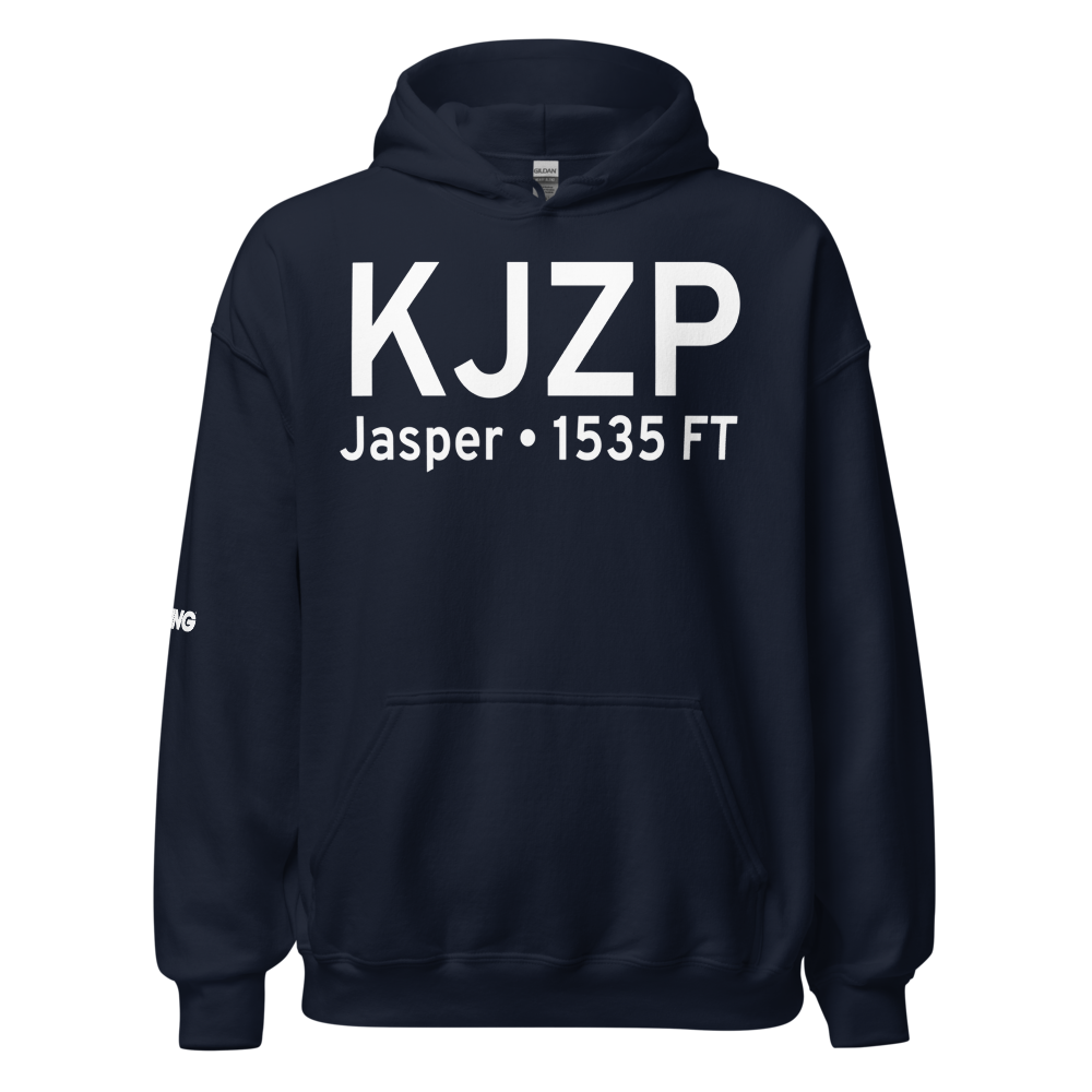 Pickens County Airport (KJZP) ICAO Hoodie Sweatshirt 