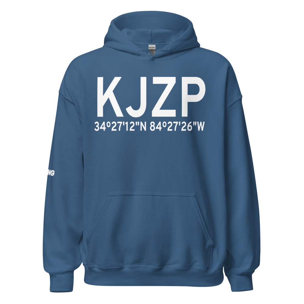 Pickens County Airport (KJZP) ICAO Hoodie Sweatshirt 