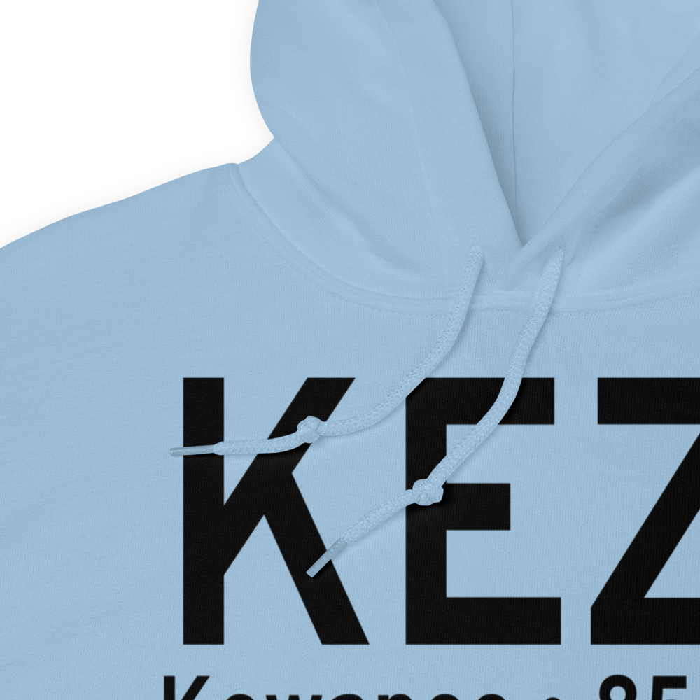 Kewanee Municipal Airport (KEZI) ICAO Hoodie Sweatshirt 