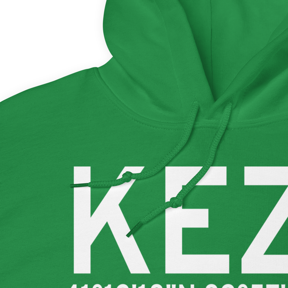 Kewanee Municipal Airport (KEZI) ICAO Hoodie Sweatshirt 