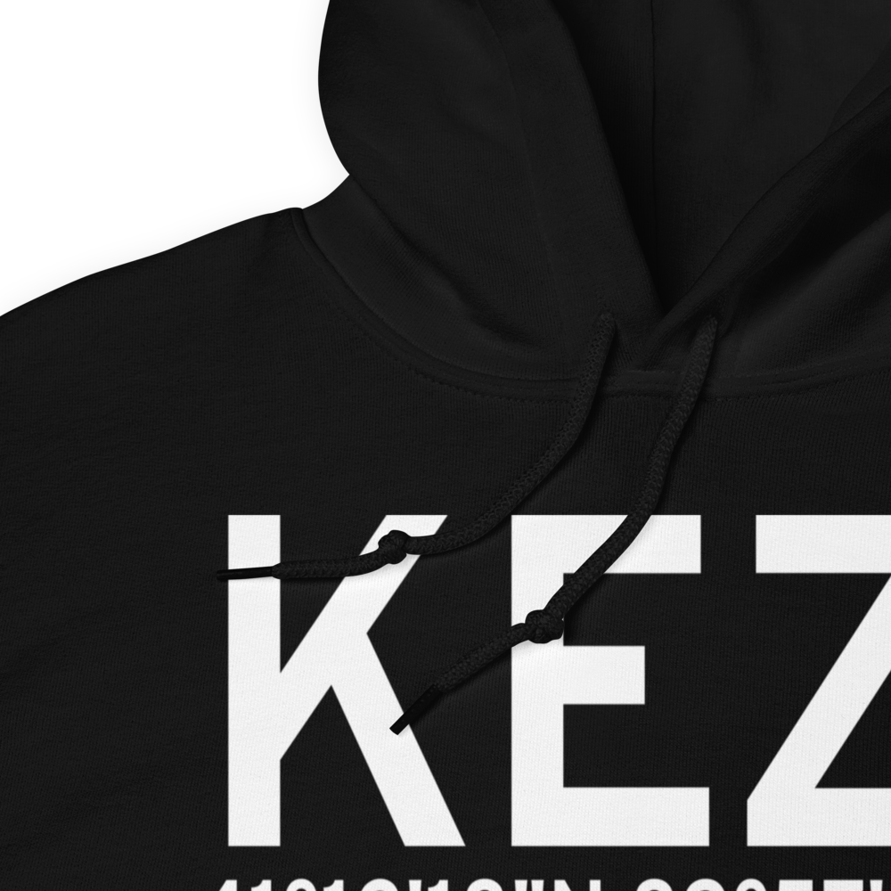 Kewanee Municipal Airport (KEZI) ICAO Hoodie Sweatshirt 