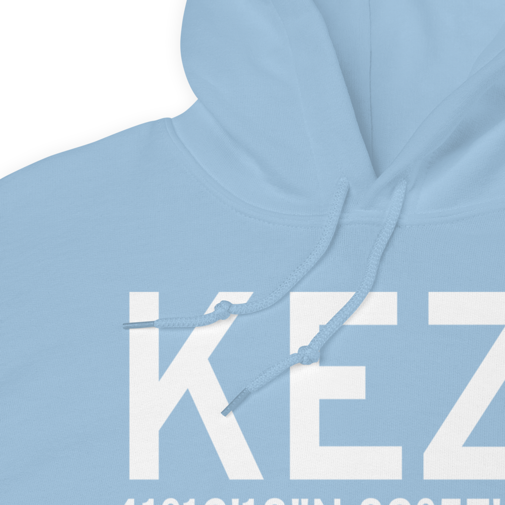 Kewanee Municipal Airport (KEZI) ICAO Hoodie Sweatshirt 