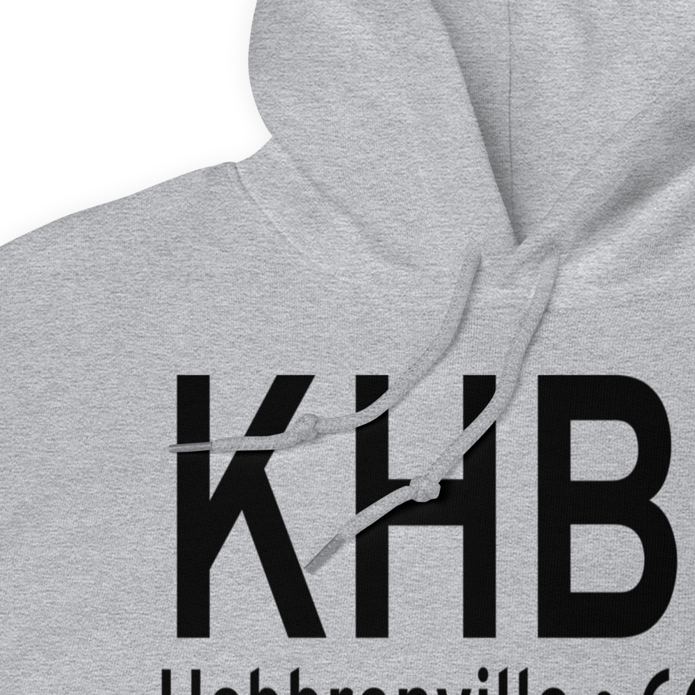Jim Hogg County Airport (KHBV) ICAO Hoodie Sweatshirt 