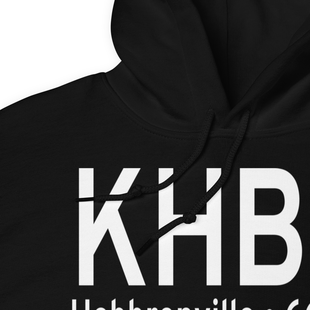 Jim Hogg County Airport (KHBV) ICAO Hoodie Sweatshirt 