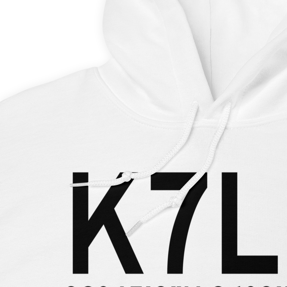 Post-Air Airport (K7L8) ICAO Hoodie Sweatshirt 