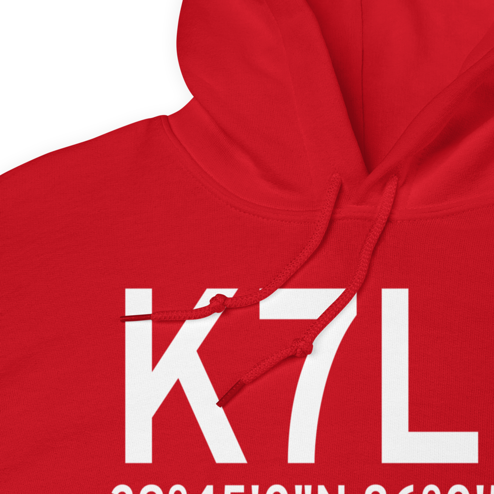 Post-Air Airport (K7L8) ICAO Hoodie Sweatshirt 