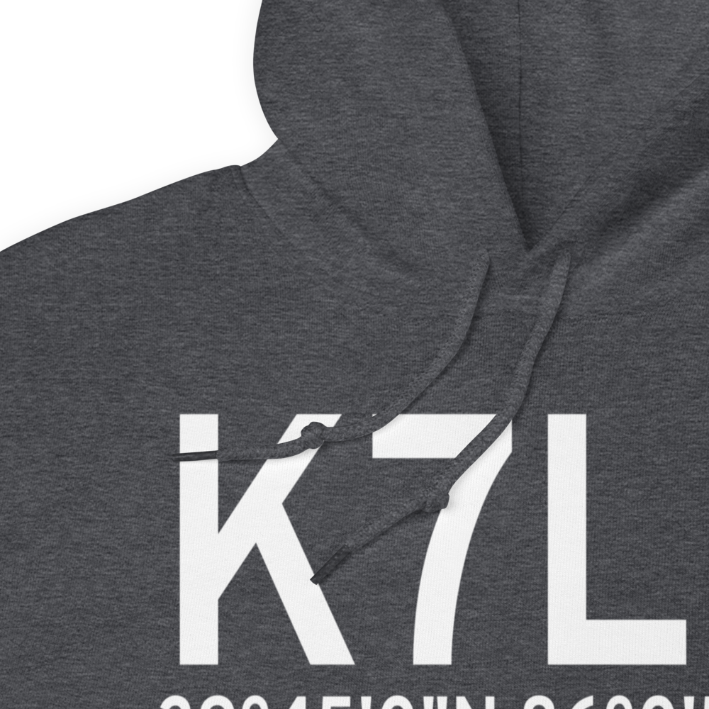 Post-Air Airport (K7L8) ICAO Hoodie Sweatshirt 