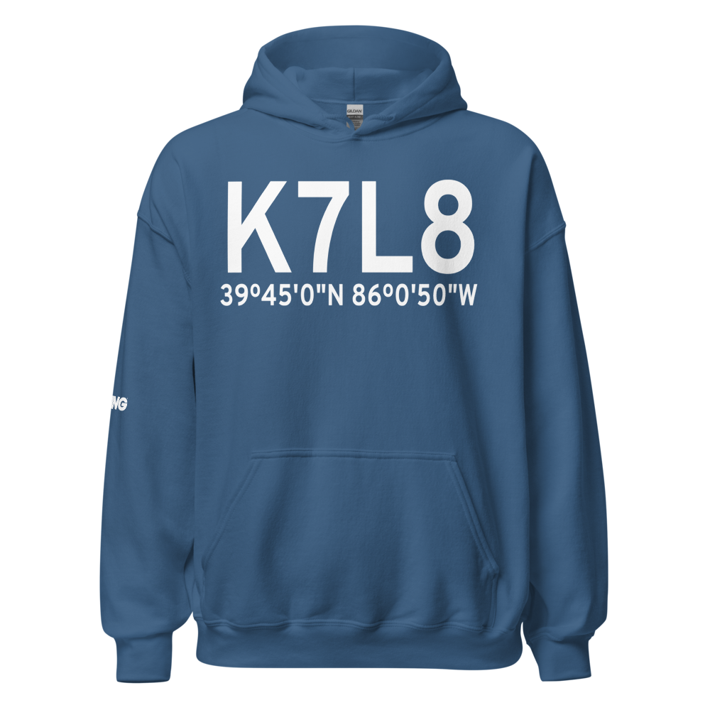 Post-Air Airport (K7L8) ICAO Hoodie Sweatshirt 
