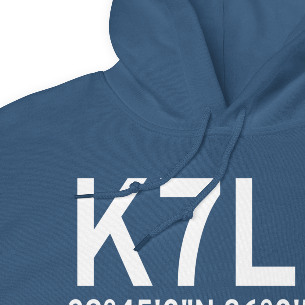 Post-Air Airport (K7L8) ICAO Hoodie Sweatshirt 