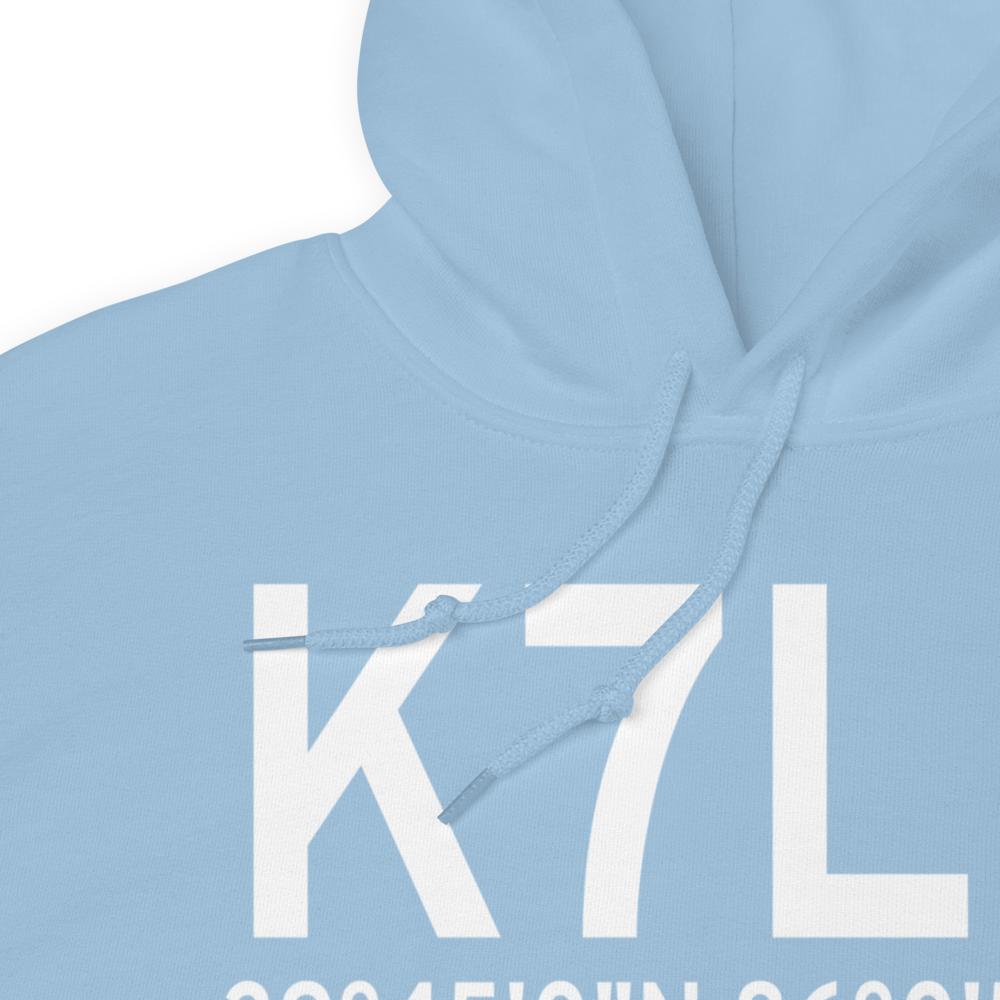 Post-Air Airport (K7L8) ICAO Hoodie Sweatshirt 