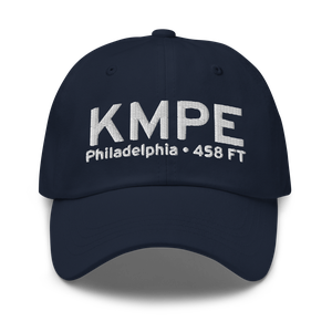 Philadelphia Municipal Airport (KMPE) ICAO Hat