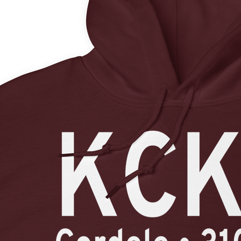 Crisp County Cordele Airport (KCKF) ICAO Hoodie Sweatshirt 