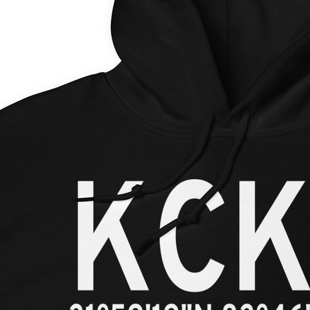 Crisp County Cordele Airport (KCKF) ICAO Hoodie Sweatshirt 
