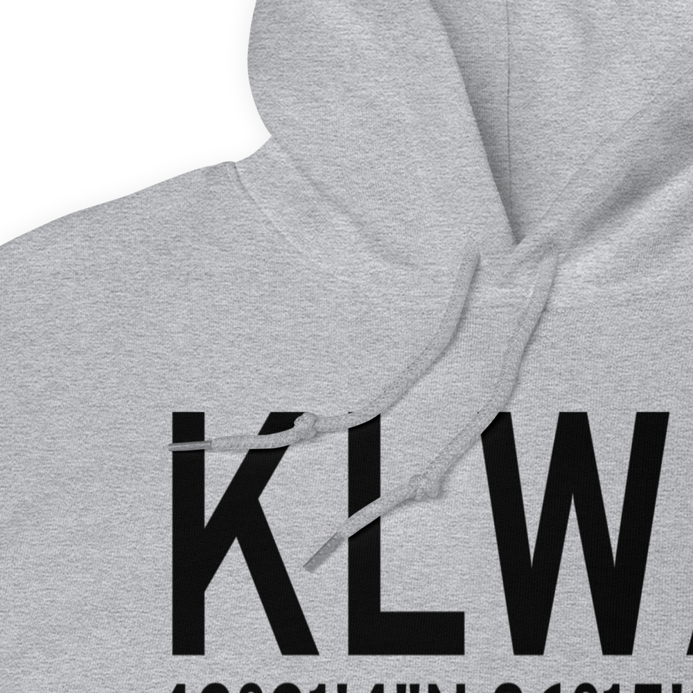 South Haven Area Regional Airport (KLWA) ICAO Hoodie Sweatshirt 