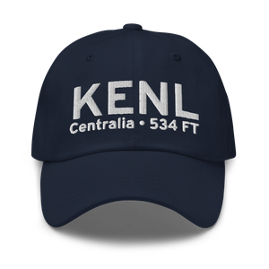 Centralia Municipal Airport (KENL) ICAO Hat