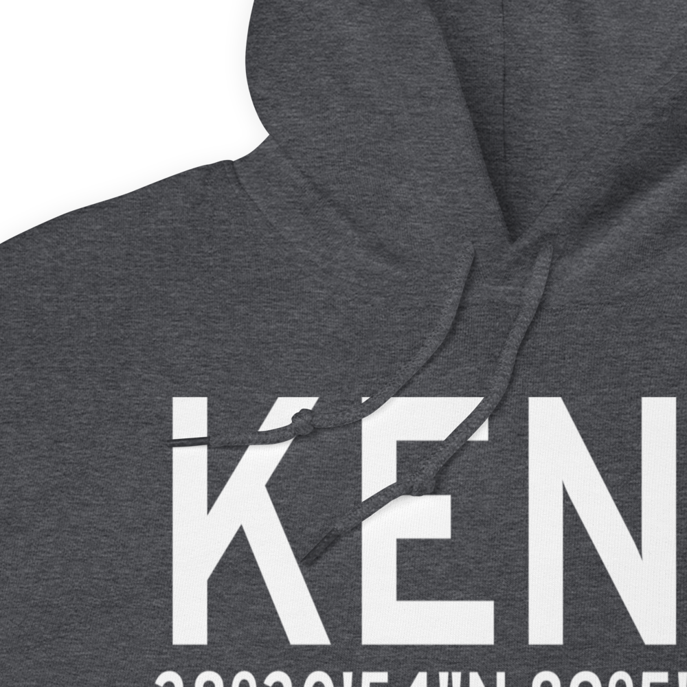 Centralia Municipal Airport (KENL) ICAO Hoodie Sweatshirt 