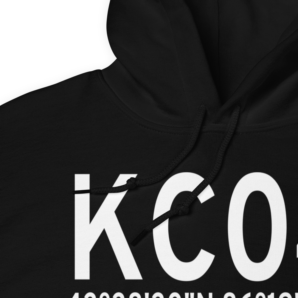 Oceana County Airport (KC04) ICAO Hoodie Sweatshirt 