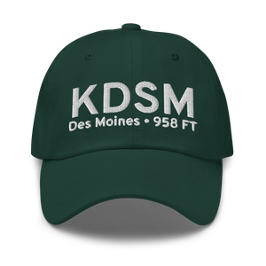 Des Moines International Airport (KDSM) ICAO Hat