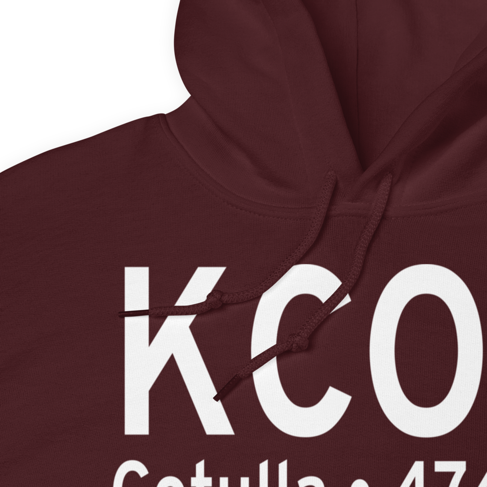 Cotulla-La Salle County Airport (KCOT) ICAO Hoodie Sweatshirt 