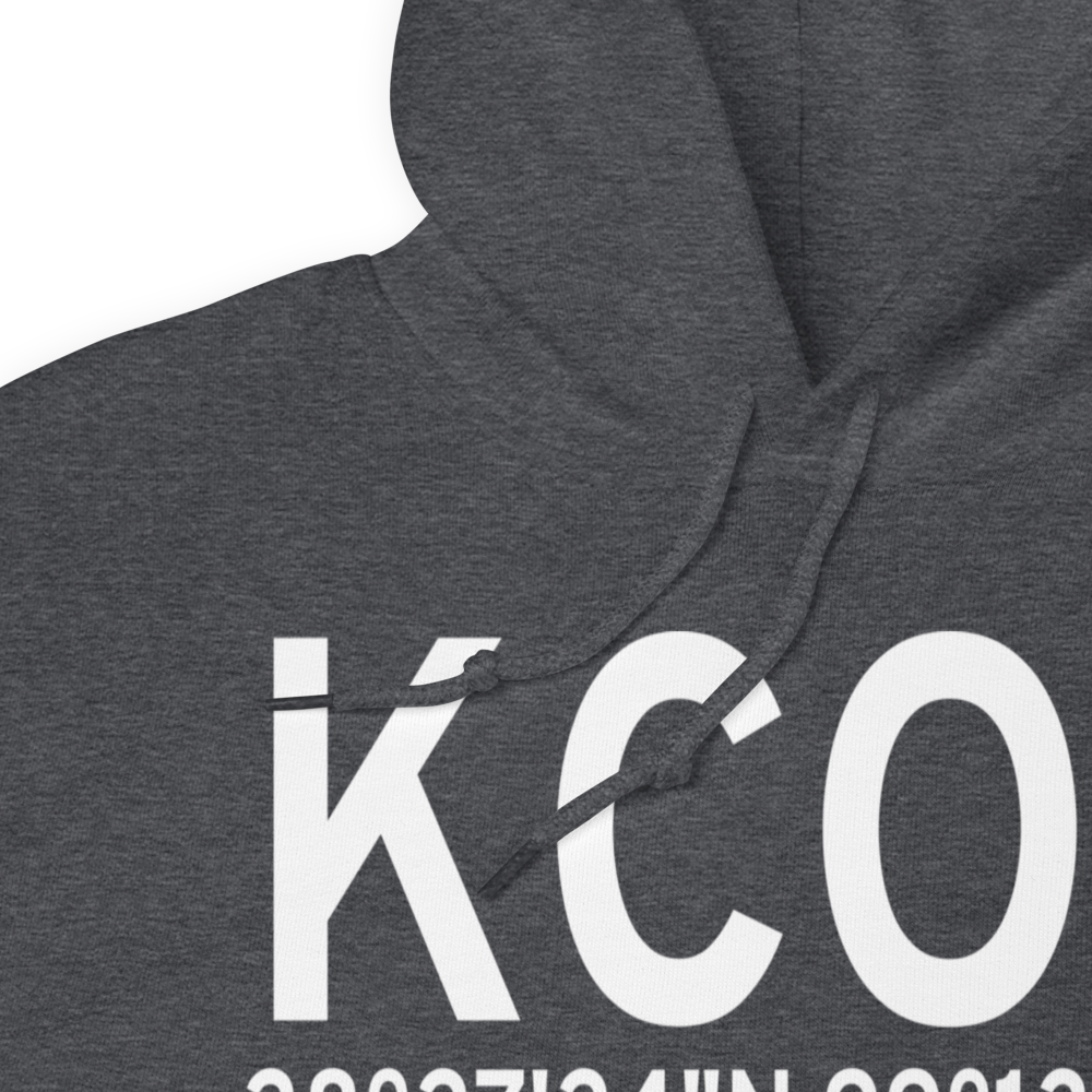 Cotulla-La Salle County Airport (KCOT) ICAO Hoodie Sweatshirt 