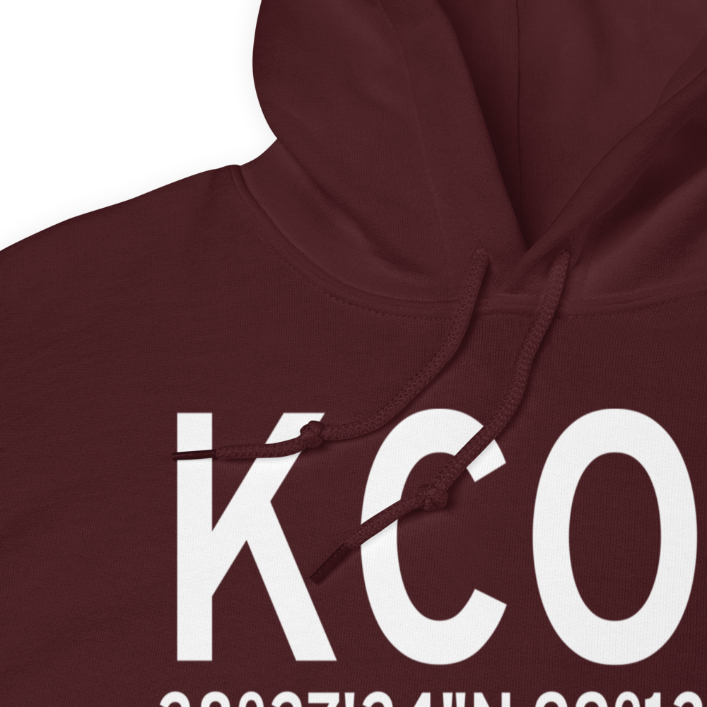 Cotulla-La Salle County Airport (KCOT) ICAO Hoodie Sweatshirt 