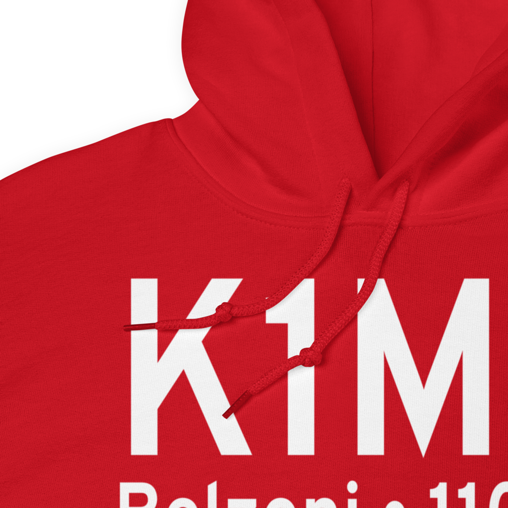 Belzoni Municipal Airport (K1M2) ICAO Hoodie Sweatshirt 