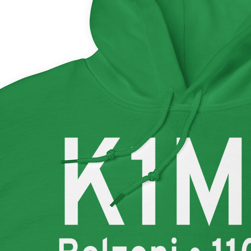 Belzoni Municipal Airport (K1M2) ICAO Hoodie Sweatshirt 