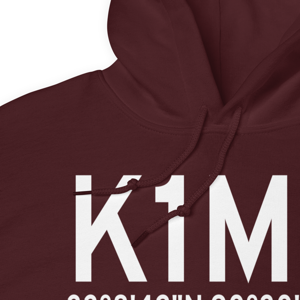 Belzoni Municipal Airport (K1M2) ICAO Hoodie Sweatshirt 