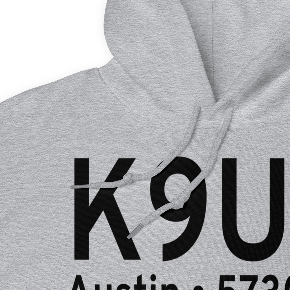 Austin Airport (K9U3) ICAO Hoodie Sweatshirt 