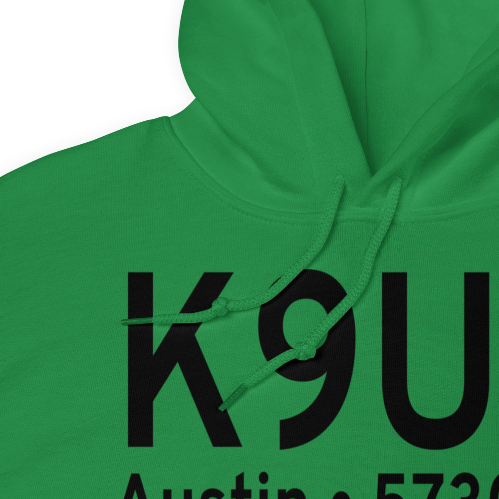 Austin Airport (K9U3) ICAO Hoodie Sweatshirt 