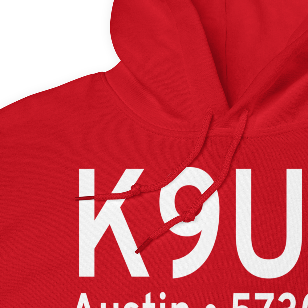 Austin Airport (K9U3) ICAO Hoodie Sweatshirt 