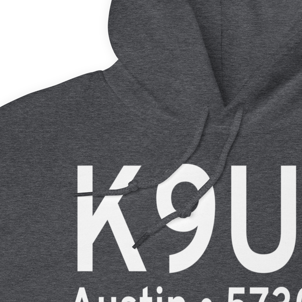 Austin Airport (K9U3) ICAO Hoodie Sweatshirt 