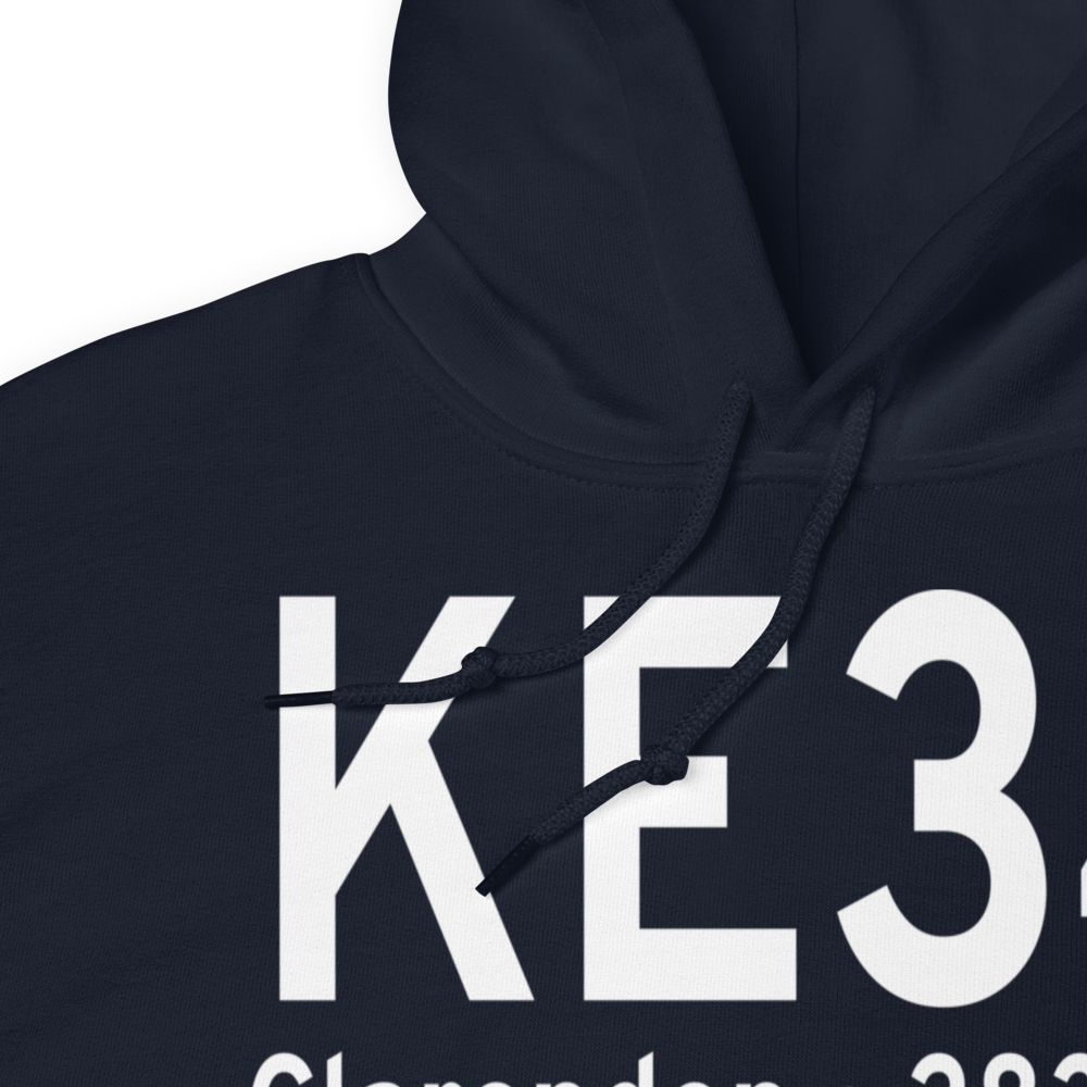 Smiley Johnson Municipal Airport-Bass Field (KE34) ICAO Hoodie Sweatshirt 