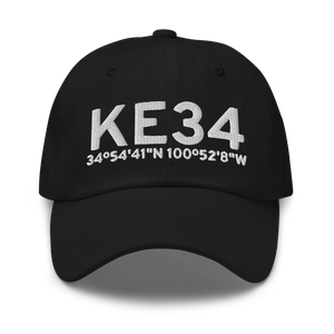 Smiley Johnson Municipal Airport-Bass Field (KE34) ICAO Hat