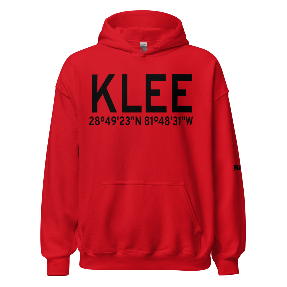 Leesburg International Airport (KLEE) ICAO Hoodie Sweatshirt 
