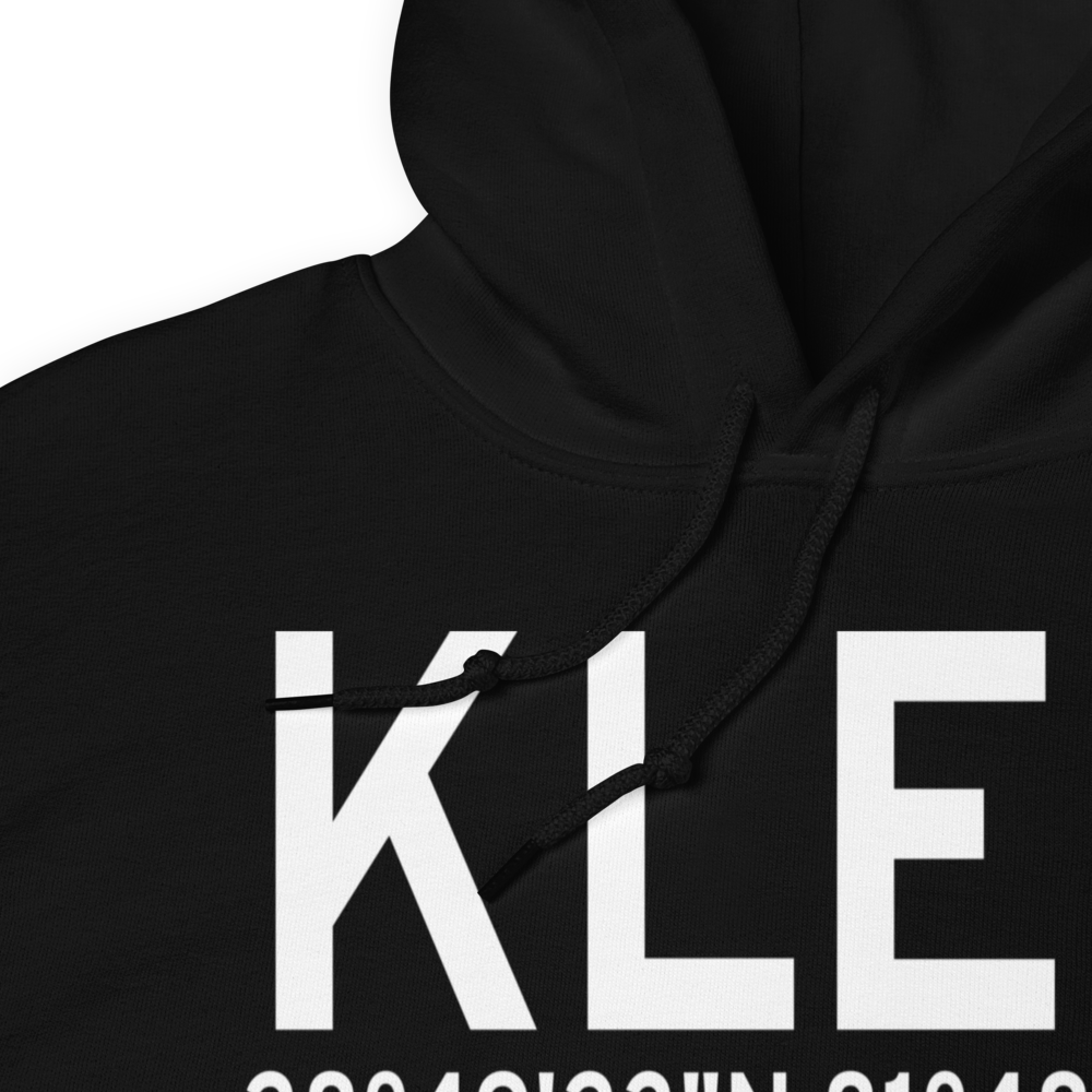 Leesburg International Airport (KLEE) ICAO Hoodie Sweatshirt 