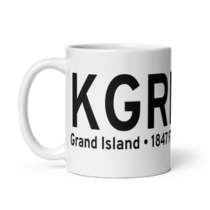 Central Nebraska Regional Airport (KGRI) ICAO Mug