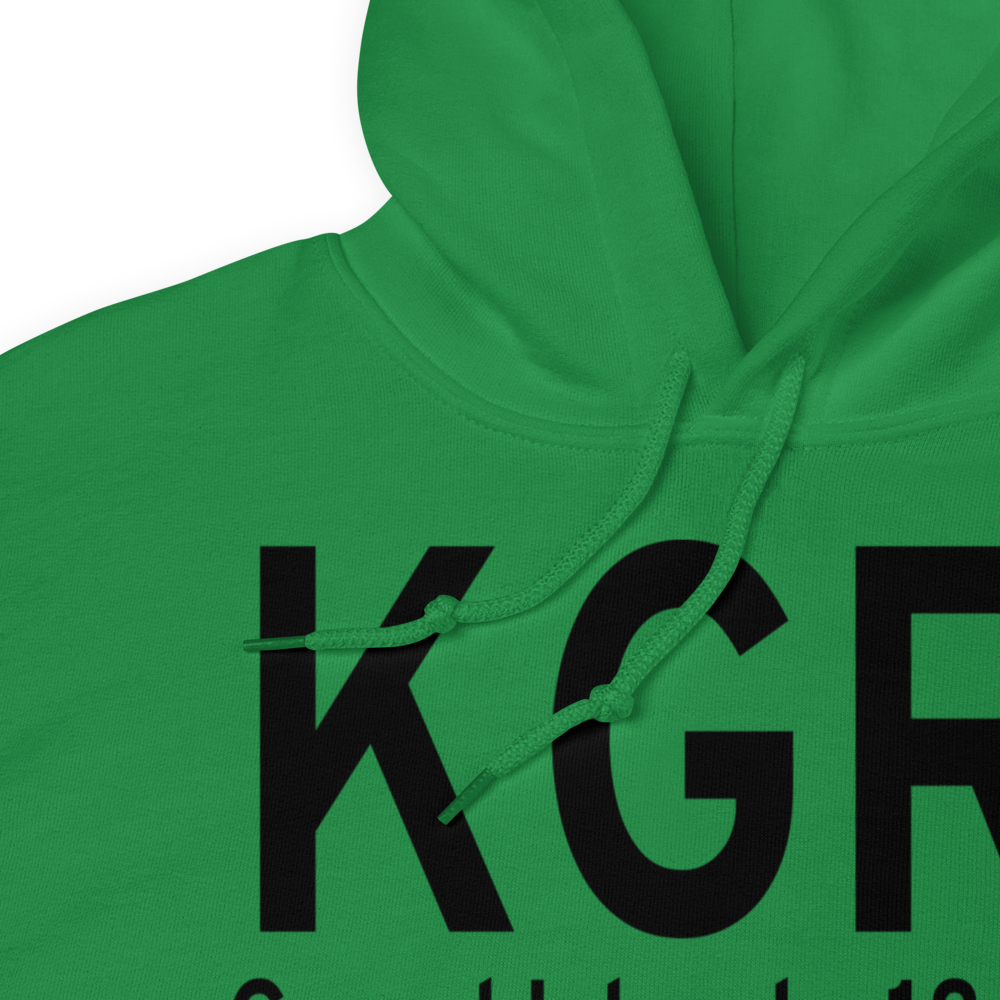 Central Nebraska Regional Airport (KGRI) ICAO Hoodie Sweatshirt 
