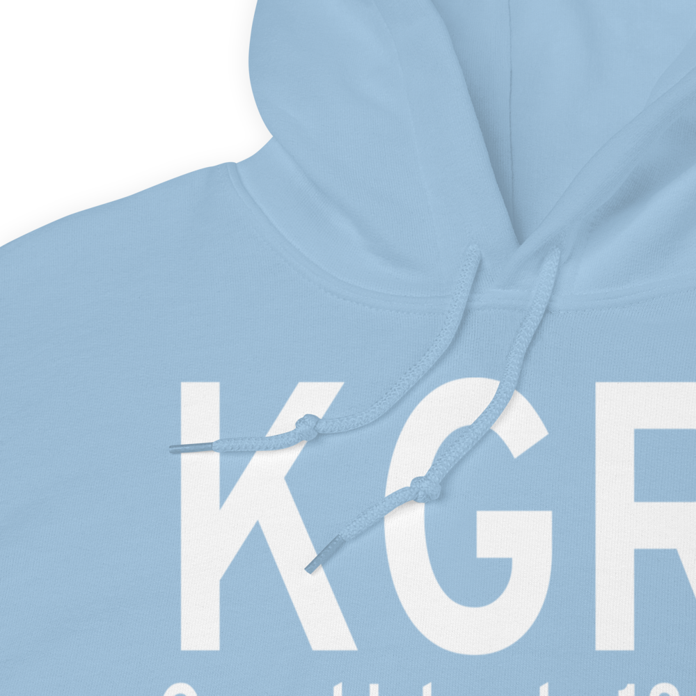 Central Nebraska Regional Airport (KGRI) ICAO Hoodie Sweatshirt 