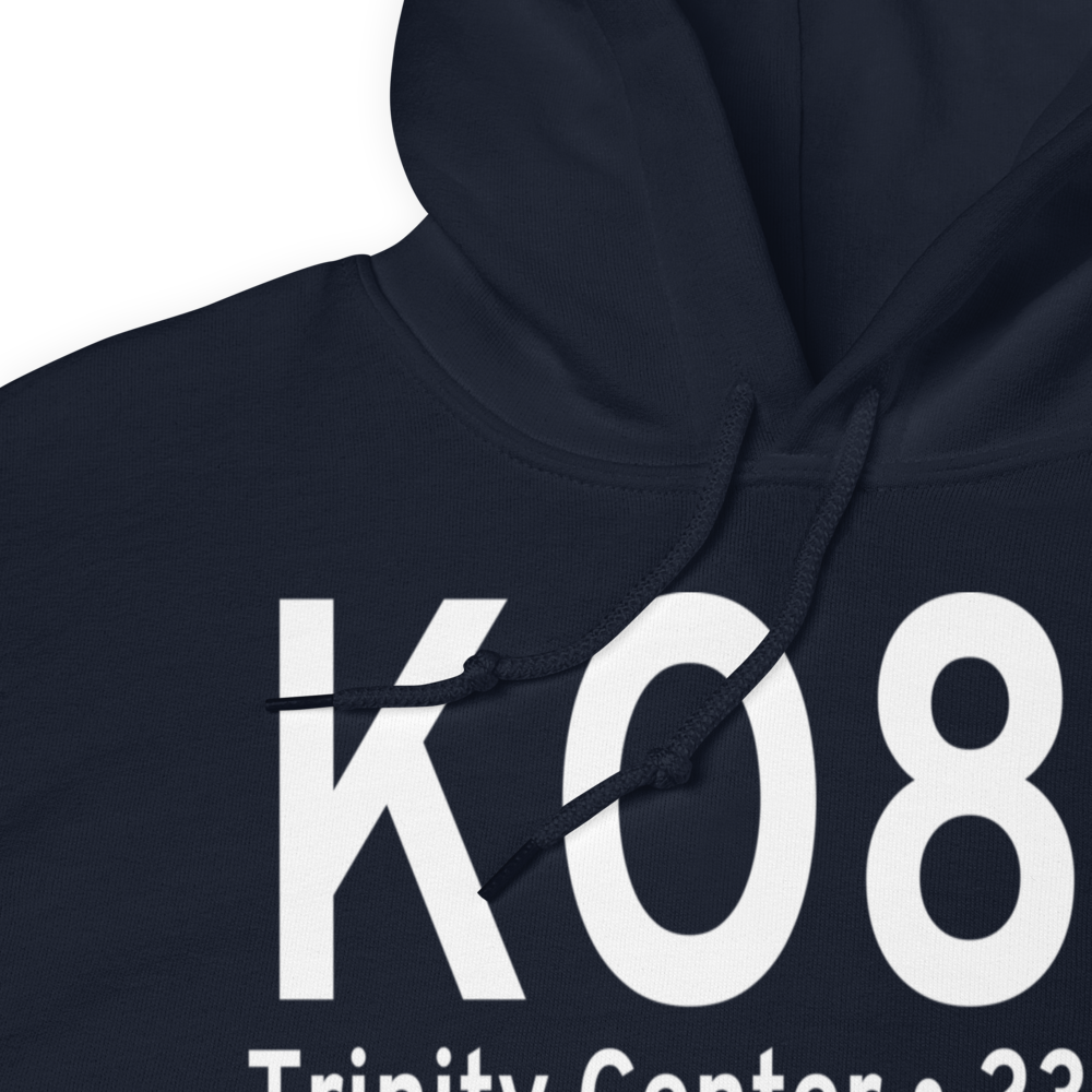 Trinity Center Airport (KO86) ICAO Hoodie Sweatshirt 