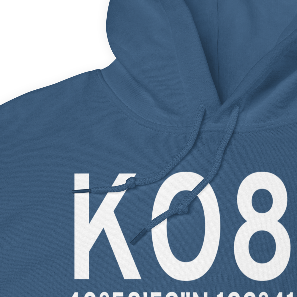 Trinity Center Airport (KO86) ICAO Hoodie Sweatshirt 