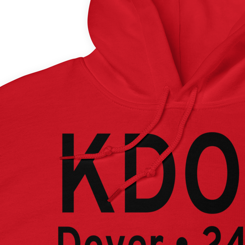 Dover Air Force Base (KDOV) ICAO Hoodie Sweatshirt 