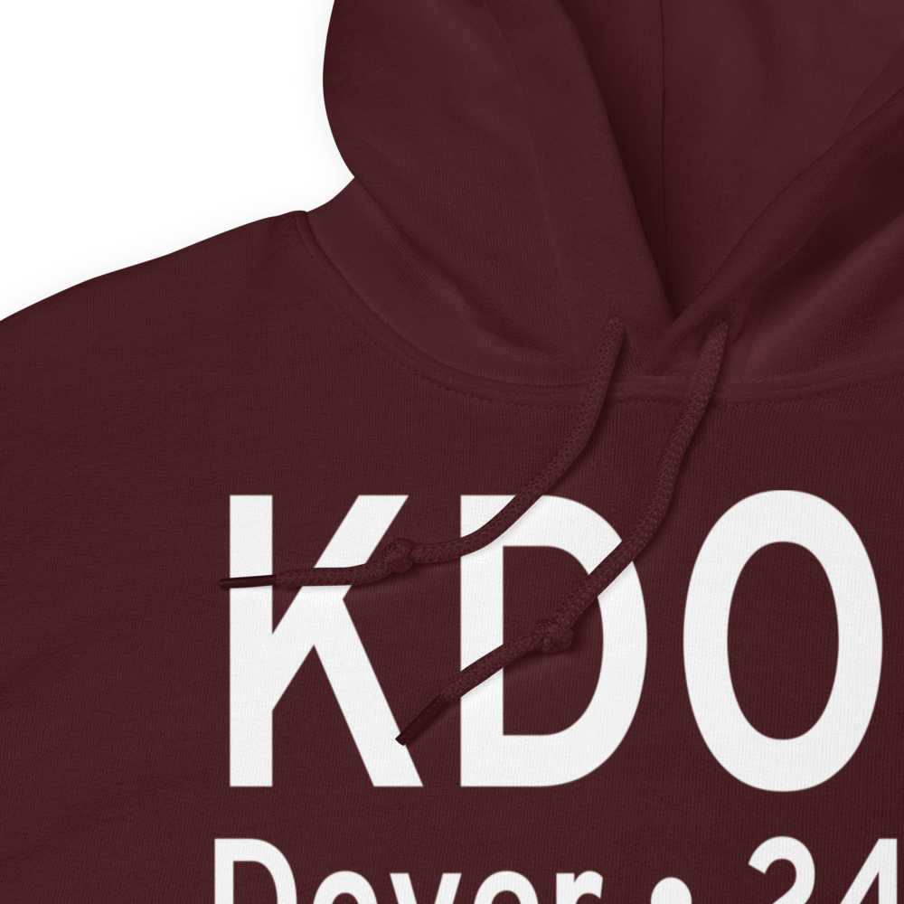 Dover Air Force Base (KDOV) ICAO Hoodie Sweatshirt 
