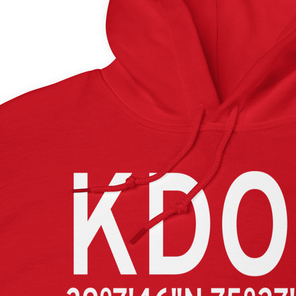 Dover Air Force Base (KDOV) ICAO Hoodie Sweatshirt 
